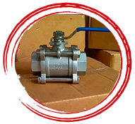 2 Piece Design Ball Valve
