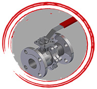 3 Piece Design Ball Valve