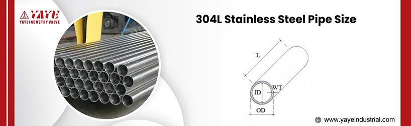 304l Stainless Steel Pipe Size