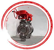 A182 F91 Alloy Steel Butterfly Valve
