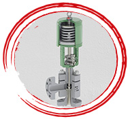 ASME SA351 CF8C Angle Control Valve
