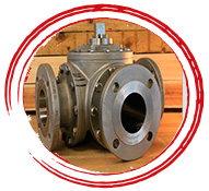 ASTM A182 F11 3 Way Ball Valve