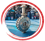 ASTM A182 F20 Butterfly Valve