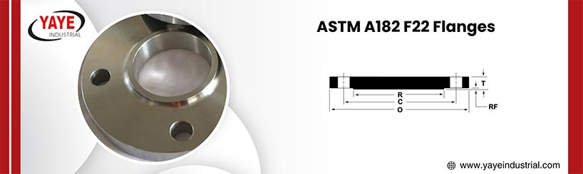 ASTM A182 F22 alloy steel flange Dimensions