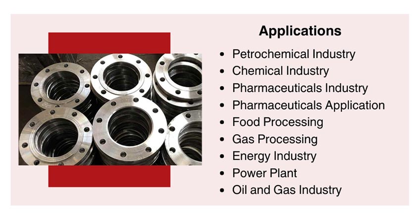 Application of ASTM A182 F316 SWRF flange