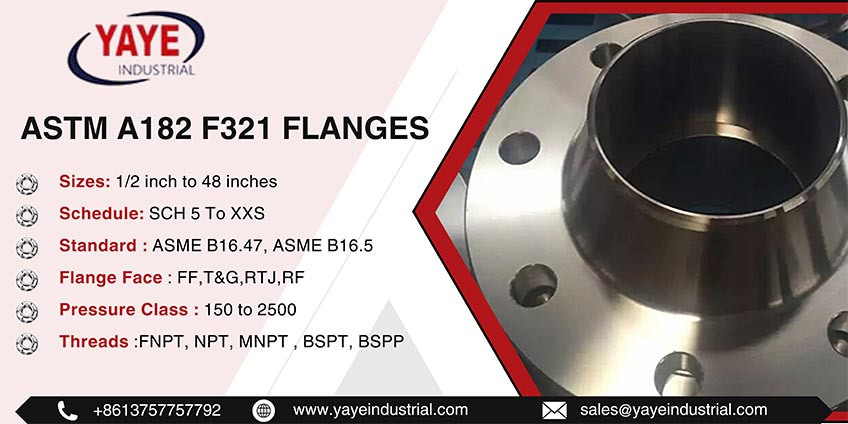 ASTM A182 F321 Flanges