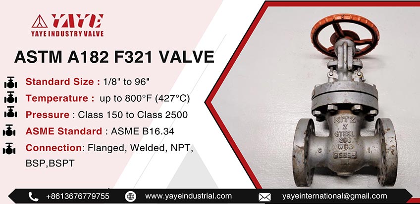 ASTM A182 F321 Valve