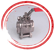 ASTM A182 F53 UNS S32760 1 Piece Design Ball Valve