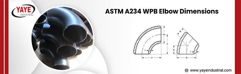 ASTM A234 WPB Elbow Dimensions Chart