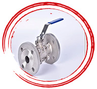 ASTM A351 Gr. CF8 Ball Valve