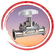 ASTM A351 Gr CK3MCUN Diaphragm Valves
