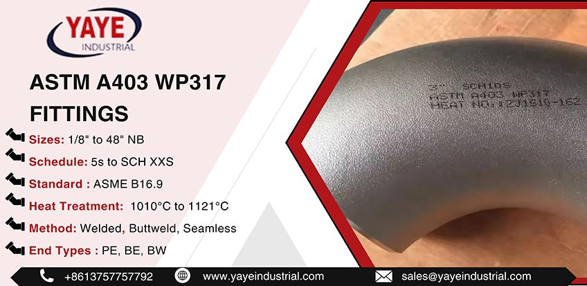 ASTM A403 WP317 Fittings