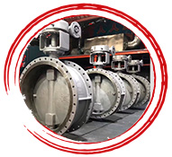 ASTM A494 CY-40 Butterfly Valve