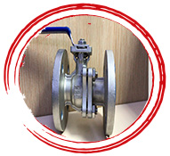 ASTM A494 Grade CY40 Ball Valve