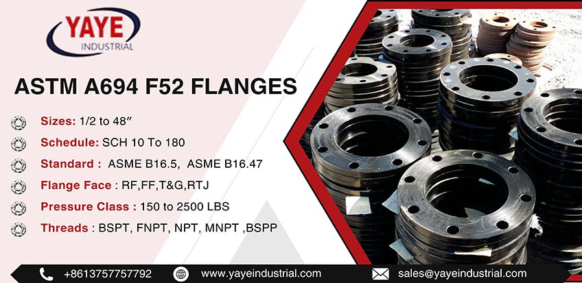 ASTM A694 F52 Flanges