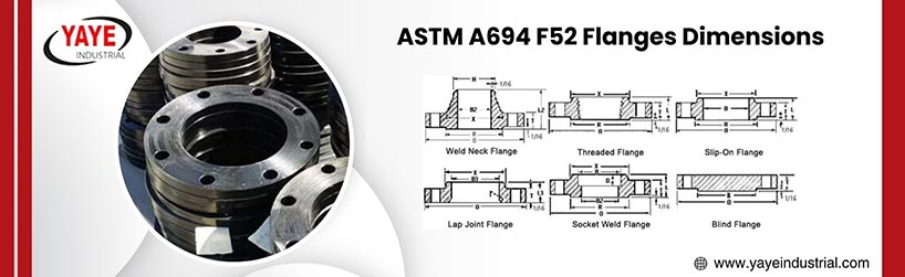 ASTM A694 F52 Flanges Dimensions