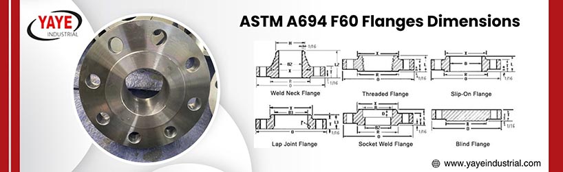 ASTM A694 F60 Flanges Dimensions