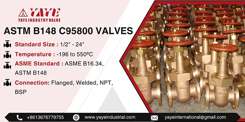 ASTM B148 C95800 Valves
