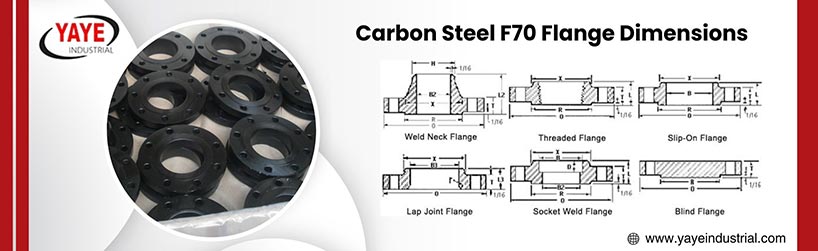 Carbon Steel F70 Flange Dimensions