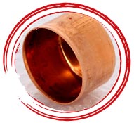 Cu-Ni 70/30 End Cap
