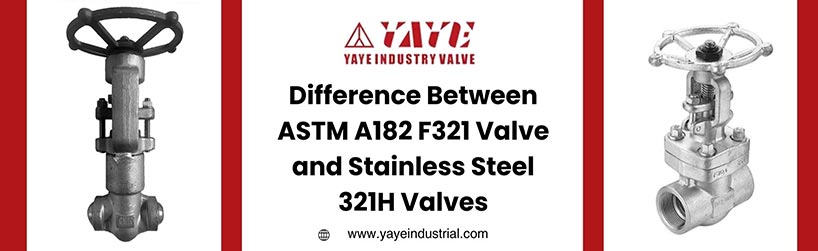 Difference ASTM A182 F321 Valve and Stainless Steel 321H Valves