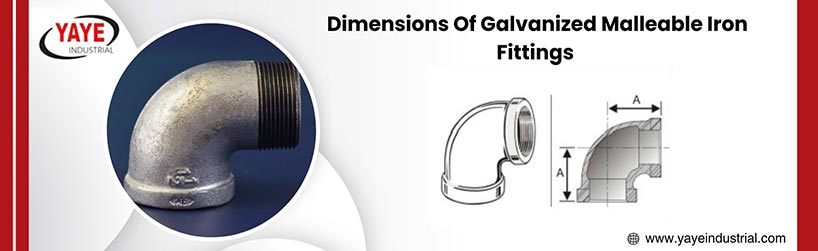 Dimensions Of Galvanized Malleable Iron Fittings