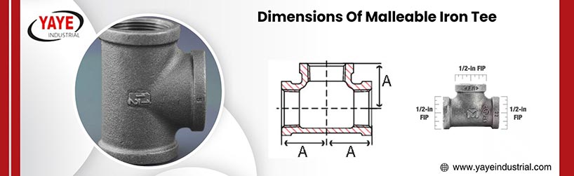 Dimensions Of Malleable Iron Tee