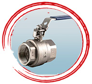 DIN 3202 3 Piece Design Ball Valve