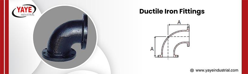Ductile Fittings Dimensions Chart
