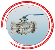 Duplex Steel UNS S31803 Trunnion Type Mountain Ball Valve