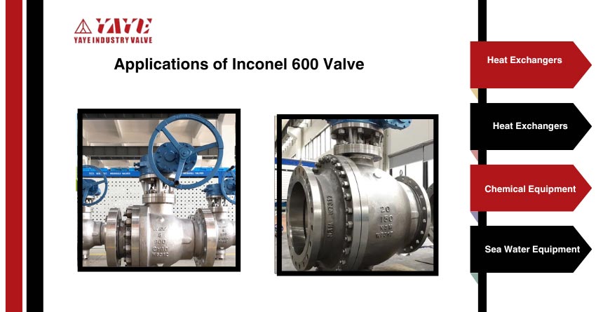 Inconel 600 Valve Application