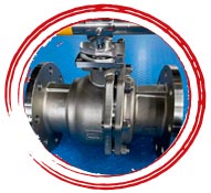 Inconel 625 exhaust 3 Piece Design Ball Valve