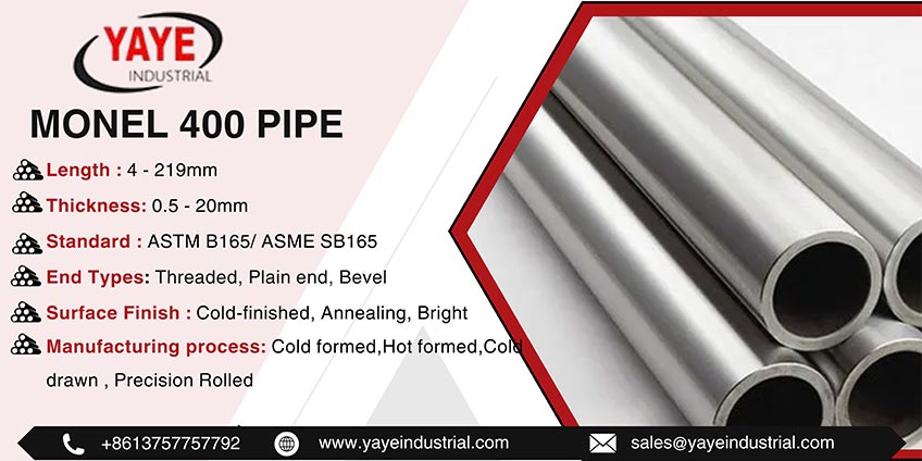 Monel 400 Pipe 