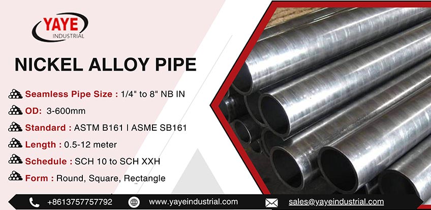 Ni Alloy Pipe Supplier in China