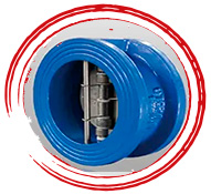 Non Slam Wafer Check Valve