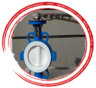 PTFE Lined Butterfly Valve