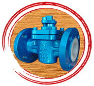 PTFE Lined Plug Valve