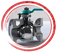   SA 216 gr WCB Ball Valve