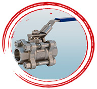 SB 367 C3 3 Piece Design Ball Valve