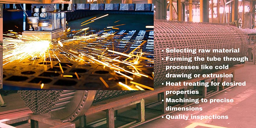 SS Heat Exchanger Tube Manufacturing Process
