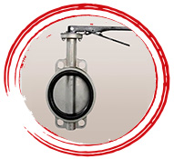 Super Duplex UNS S32760 Wafer Type Butterfly Valve