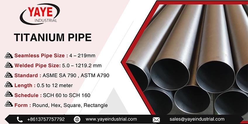 titanium pipe  
