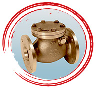 UNS C95800 Swing Check Valves