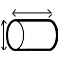 welded pipe size icon