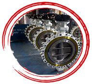 XOMOX Crane Saunders  Triple Eccentric Butterfly Valve