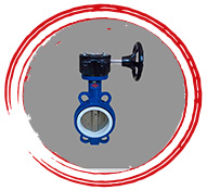 XOMOX Crane Saunders  Wafer Type Butterfly Valve