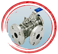 ZeCor 310 M 3 Way Ball Valve